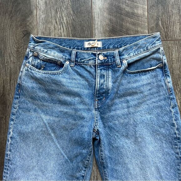 Madewell Women's Straight Leg Jeans - Blue - Picture 6 of 15
